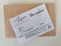 bon cadeau