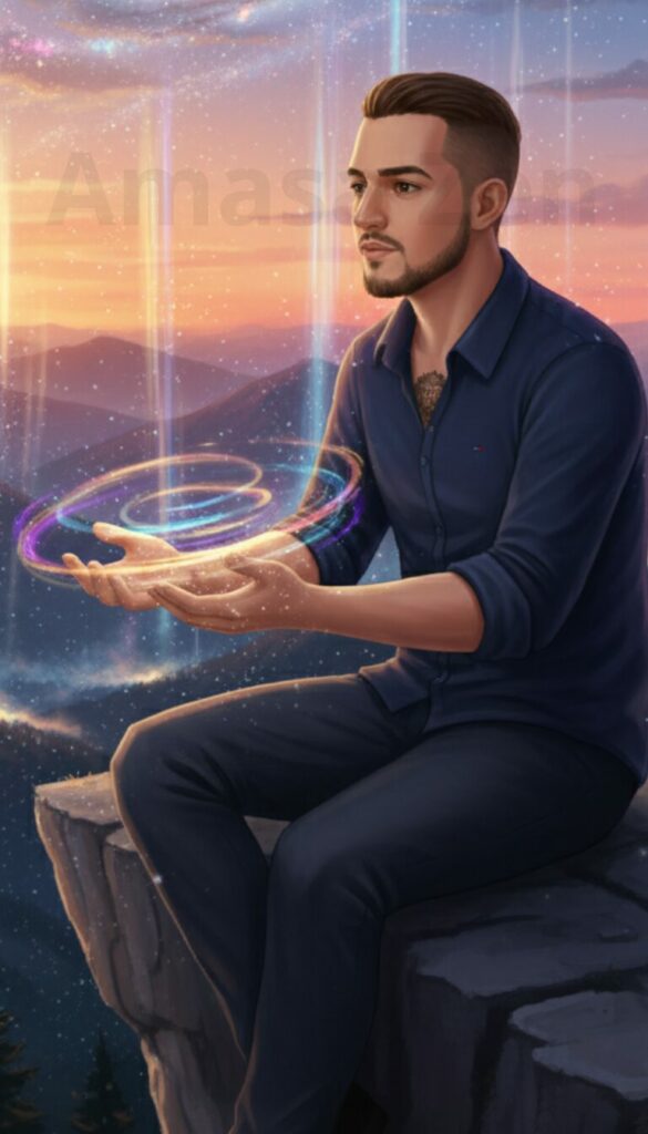 Portrait-Magnetiseur-Praticien-Energetique-Connexion-Universelle-Soin-Amasa-Zen